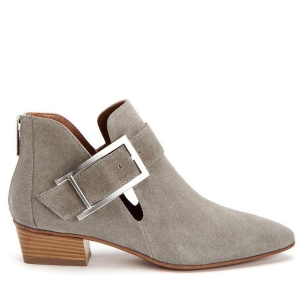AQUATALIA Filomena Suede Ankle Boots | Big Buckle Boots